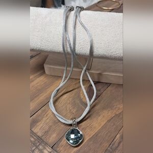 Brighton Venus Rising Aqua Pendant Necklace